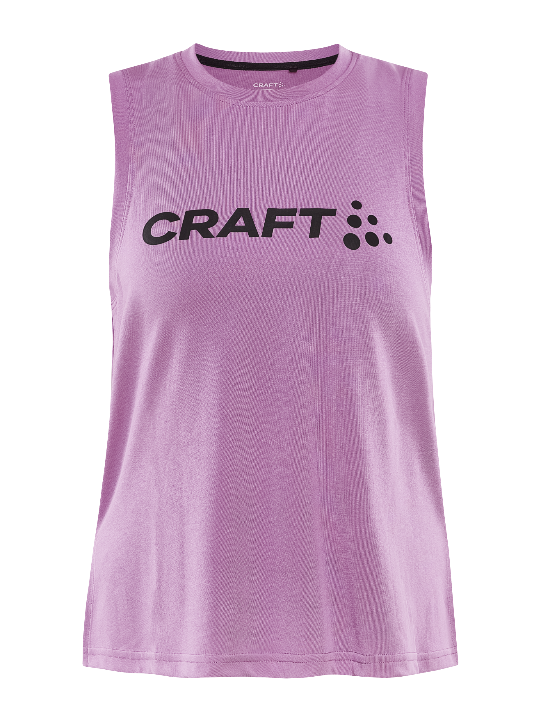 Purple Craft tank top showcasing the Craft logo on the front.