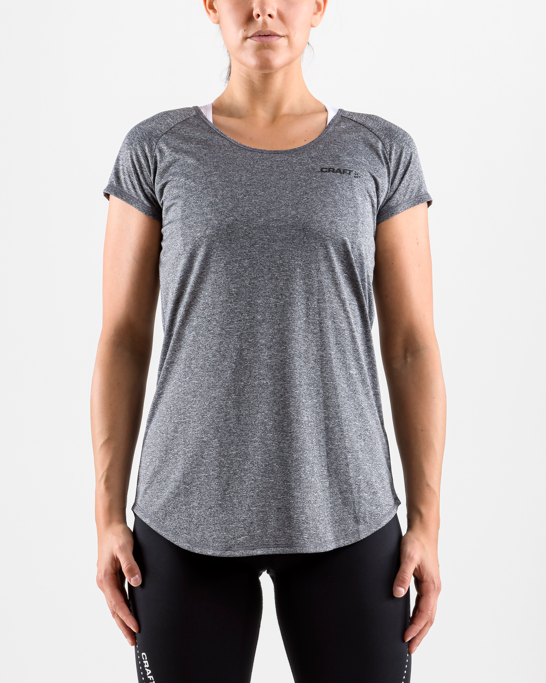 Eaze Short Sleeve Melange Tee Women