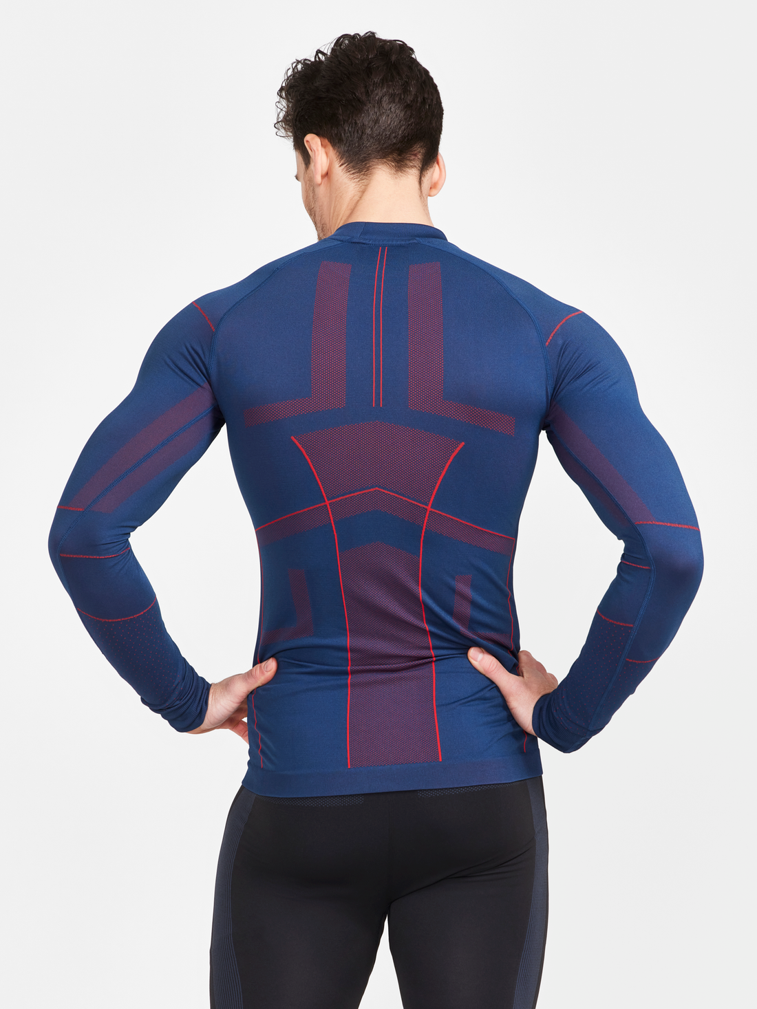 Active Intensity Crew Neck Long Sleeve baselayer Men