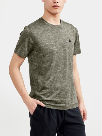 Adv Charge Melange Short Sleeve Tee MEN