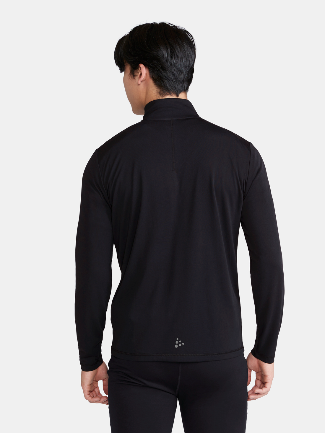 CORE ESSENCE BI-BLEND HALF ZIP LONG SLEEVE TEE MEN